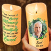 Custom Photo You Are Loved Beyond Words And Missed Beyond Measure - Memorial Personalized Custom LED Candle - New Arrival, Christmas Gift, Sympathy Gift For Family Members