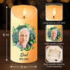 Custom Photo You Are Loved Beyond Words And Missed Beyond Measure - Memorial Personalized Custom LED Candle - New Arrival, Christmas Gift, Sympathy Gift For Family Members