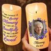 Custom Photo You Are Never Gone From My Heart - Memorial Personalized Custom LED Candle - New Arrival, Christmas Gift, Sympathy Gift For Family Members