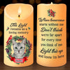 Custom Photo Much Loved Never Forgotten
 - Memorial Personalized Custom LED Candle - Sympathy Gift, Christmas Gift, New Arrival Gift For Pet Owners, Pet Lovers