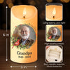 Custom Photo This Light Shines As A Symbol Of Love - Memorial Personalized Custom LED Candle - New Arrival, Sympathy Gift, Christmas Gift For Family Members