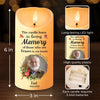 Custom Photo Part Of Me Went With You, Wherever You May Roam - Memorial Personalized Custom LED Candle - New Arrival, Sympathy Gift, Christmas Gift For Family Members