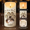 Custom Photo Forever Missed - Memorial Personalized Custom LED Candle - Sympathy Gift, Christmas Gift, New Arrival Gift For Pet Owners, Pet Lovers