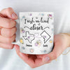 I Wish You Lived Next Door - Bestie Personalized Custom 3D Inflated Effect Printed Mug - Christmas Gift For Best Friends, BFF, Sisters