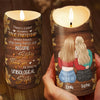 No Friendship Is An Accident - Bestie Personalized Custom LED Candle - Christmas Gift For Best Friends, BFF, Sisters