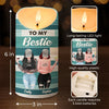 Better Together, Always - Bestie Personalized Custom LED Candle - Christmas Gift For Best Friends, BFF, Sisters