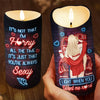 You Make The Season Bright - Couple Personalized Custom LED Candle - Christmas Gift For Husband Wife, Anniversary