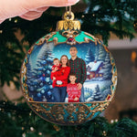 Custom Photo Family Makes Christmas Special - Family Personalized Custom Ornament - Wood Custom Shaped - Christmas Gift For Family