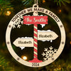 Together We Make A Family - Family Personalized Custom Ornament - Wood Custom Shaped - Christmas Gift For Family Members