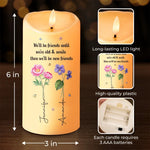 Custom Name Funny Best Friend Gifts - Personalized LED Candle