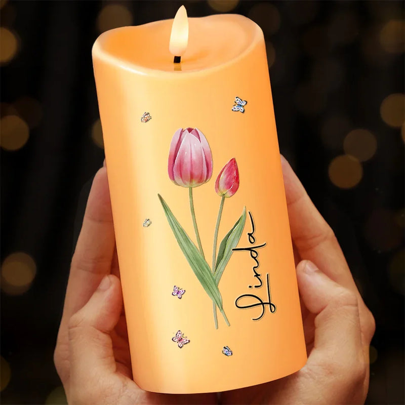 You Bring Out The Best In Me - Bestie Personalized Custom LED Candle - Christmas Gift For Best Friends, BFF, Sisters