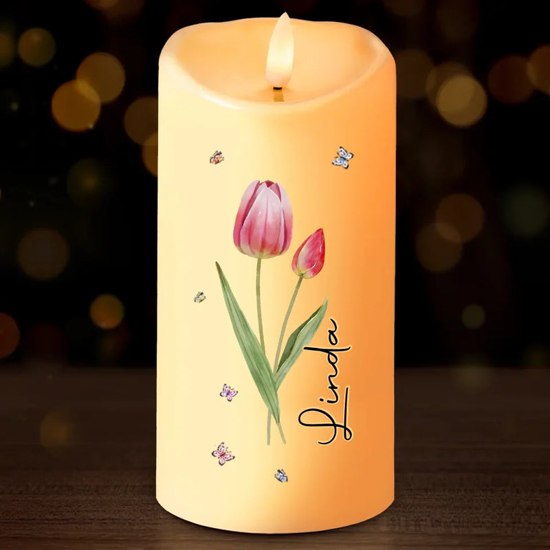 You Bring Out The Best In Me - Bestie Personalized Custom LED Candle - Christmas Gift For Best Friends, BFF, Sisters