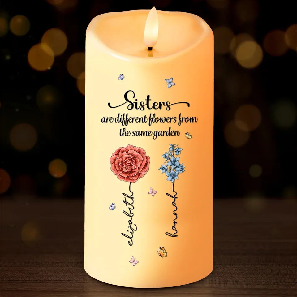 Vecteur Stock Sisters Are Different Flowers From The Same Garden