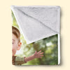 Custom Photo Roar Like A Dinosaur - Family Personalized Custom Blanket - Gift For Kids
