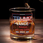 Celebrate The Bond That Unites Us All - US Election Whiskey Glass - Gift For Conservative Supporters