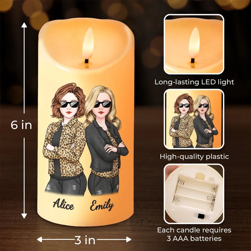 You Makes Our Friendship So Special - Bestie Personalized Custom LED Candle - Christmas Gift For Best Friends, BFF, Sisters