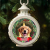 Custom Photo To Live In Hearts We Leave Behind Is Not To Die - Memorial Personalized Custom Candlelight Lantern Ornament - Sympathy Gift, Christmas Gift For Pet Owners, Pet Lovers