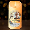 Custom Photo A Beautiful Soul Remembered - Memorial Personalized Custom LED Candle - Christmas Gift, Sympathy Gift For Family Members