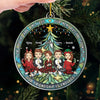 Laughter Is The Best Bond - Bestie Personalized Custom Ornament - Acrylic Custom Shaped - Christmas Gift For Best Friends, BFF, Sisters