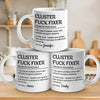 Cluster Fixer Definition - Coworker Personalized Custom Mug - Gift For Coworkers, Work Friends, Colleagues
