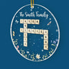 Family Time Is The Best Time - Family Personalized Custom Ornament - Acrylic Custom Shaped - Christmas Gift For Family Members