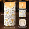 The Heart Of A Mother Is A Deep Abyss - Family Personalized Custom 3D Inflated Effect Printed LED Candle - Christmas Gift For Mom, Grandma