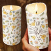 The Heart Of A Mother Is A Deep Abyss - Family Personalized Custom 3D Inflated Effect Printed LED Candle - Christmas Gift For Mom, Grandma