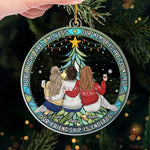 Our Friendship Is Endless - Bestie Personalized Custom Ornament - Acrylic Custom Shaped - Christmas Gift For Best Friends, BFF, Sisters