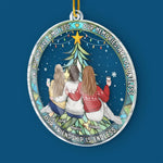 Our Friendship Is Endless - Bestie Personalized Custom Ornament - Acrylic Custom Shaped - Christmas Gift For Best Friends, BFF, Sisters
