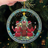 Christmas Is Magical, Just Like Our Friendship - Bestie Personalized Custom Ornament - Acrylic Custom Shaped - Christmas Gift For Best Friends, BFF, Sisters