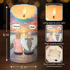 In Our Memories, You Are Always Present - Memorial Personalized Custom LED Candle - Sympathy Gift, Christmas Gift For Family Members