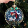 Custom Photo The Love We Share Is The Best Present Of All - Couple Personalized Custom Ornament - Acrylic Custom Shaped - Christmas Gift For Husband Wife, Anniversary