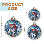Custom Photo Christmas Gifts for Couples - Personalized Ornament