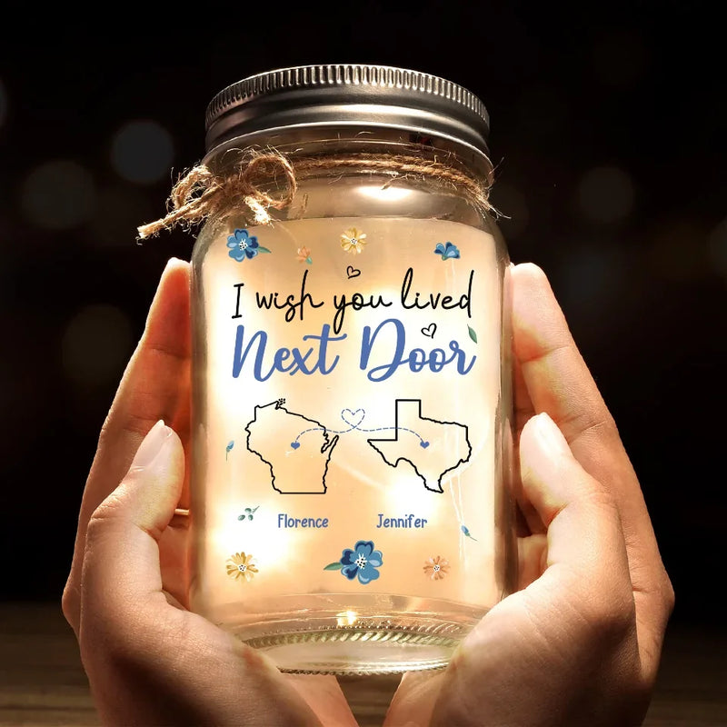 Your Friendship Fills My Heart - Bestie Personalized Custom Mason Jar Light - Christmas Gift For Best Friends, BFF, Sisters