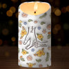 The Heart Of A Mother Is A Deep Abyss - Family Personalized Custom 3D Inflated Effect Printed LED Candle - Christmas Gift For Mom, Grandma
