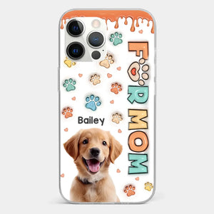Custom Photo Furry Friends Are The Best Friends - Dog & Cat Personalized Custom 3D Inflated Effect Printed Clear Phone Case - Gift For Pet Owners, Pet Lovers