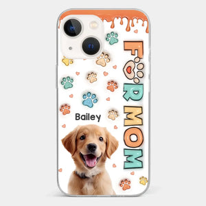 Custom Photo Furry Friends Are The Best Friends - Dog & Cat Personalized Custom 3D Inflated Effect Printed Clear Phone Case - Gift For Pet Owners, Pet Lovers