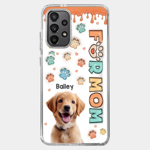 Custom Photo Furry Friends Are The Best Friends - Dog & Cat Personalized Custom 3D Inflated Effect Printed Clear Phone Case - Gift For Pet Owners, Pet Lovers