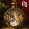 Custom Photo Your Memory Warms Our Hearts - Memorial Personalized Custom Candlelight Lantern Ornament - Sympathy Gift, Christmas Gift For Family Members