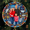 Custom Photo Love Is The Best Gift We Can Share This Season - Family Personalized Custom Ornament - Acrylic Custom Shaped - Christmas Gift For Family Members