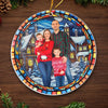 Custom Photo Love Is The Best Gift We Can Share This Season - Family Personalized Custom Ornament - Acrylic Custom Shaped - Christmas Gift For Family Members