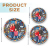 Custom Photo Love Is The Best Gift We Can Share This Season - Family Personalized Custom Ornament - Acrylic Custom Shaped - Christmas Gift For Family Members