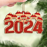 Family Makes Christmas Truly Special - Family Personalized Custom Ornament - Wood Custom Shaped - Christmas Gift For Family Members