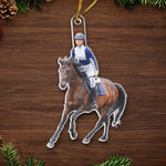 Custom Photo Just Believe In Yourself - Personalized Custom Ornament - Acrylic Custom Shaped - Christmas Gift For Sport Lovers, Sport Players