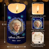 Custom Photo Loved In Life, Honored In Memory - Memorial Personalized Custom LED Candle - Sympathy Gift, Christmas Gift For Family Members