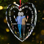 Custom Name Best Friend Gifts - Personalized Glass Ornament