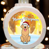 The Bond With A Pet Is A Special Kind Of Love - Dog & Cat Personalized Custom Candlelight Lantern Ornament - Christmas Gift For Pet Owners, Pet Lovers