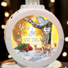 God Gave Me You - Couple Personalized Custom Candlelight Lantern Ornament - Christmas Gift For Husband Wife, Anniversary