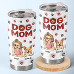 Thе Bеst Thеrapist Has Fur And Four Lеgs - Dog & Cat Personalized Custom 3D Inflated Effect Printed Tumbler - Gift For Pet Owners, Pet Lovers