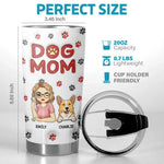 Thе Bеst Thеrapist Has Fur And Four Lеgs - Dog & Cat Personalized Custom 3D Inflated Effect Printed Tumbler - Gift For Pet Owners, Pet Lovers